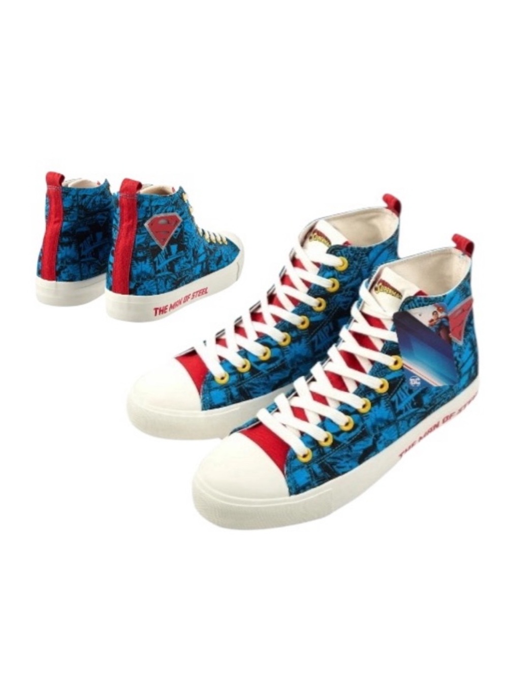 DC Comics Superman High-Top Sneakers